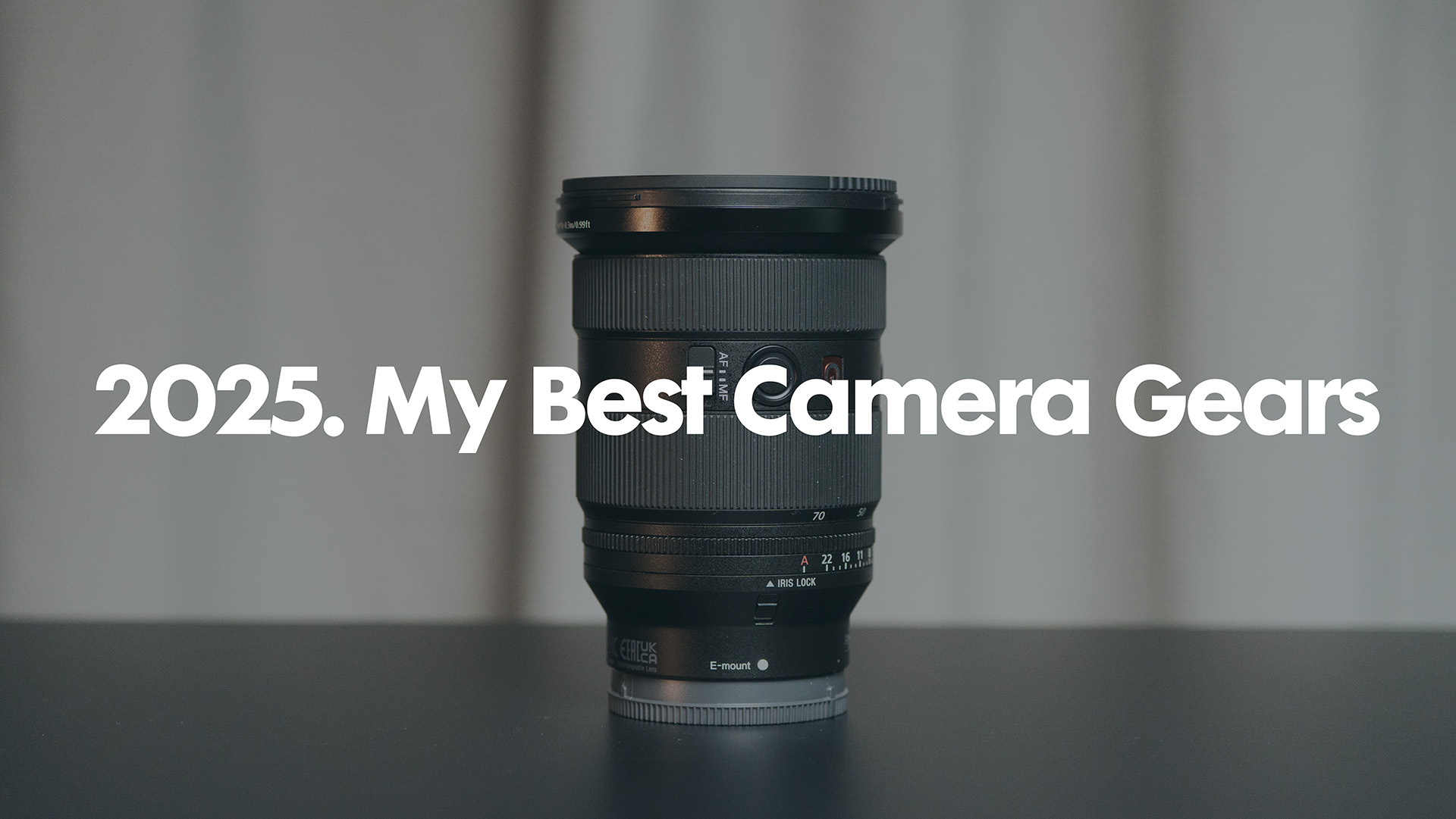 2025年撮影機材おすすめまとめ